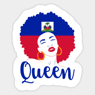 Haitian Queen Sticker